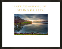 LAKE TOMAHAWK IN SPRING GALLERY COVER PHOTO