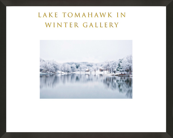 LAKE TOMAHAWK IN WINTER GALLERY COVER PHOTO