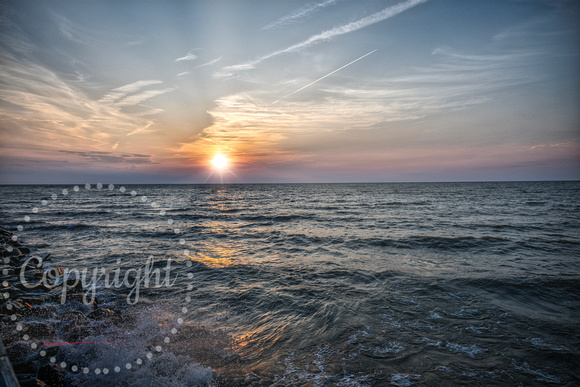 Sunset Over Lake Erie 1