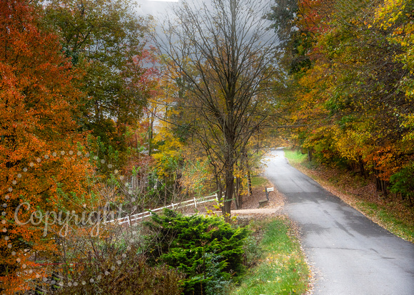 Tomahawk Drive in Fall